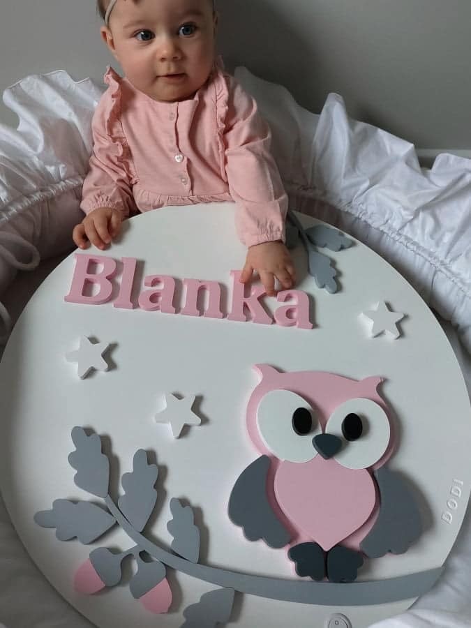 lampka nocna dla dzieci sowa dodi dąb