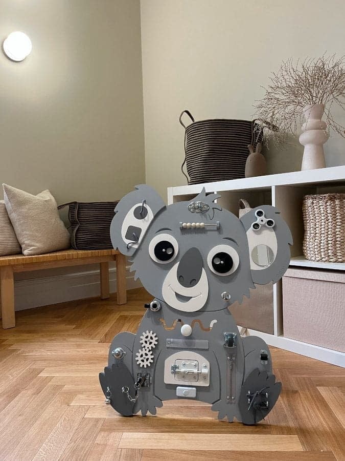 tablica dla dzieci miś koala sam